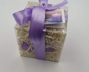 LAVENDERCHAMOMILE Bath Bombs: Gift Set with 6 Bath Bomb Fizzies with Shea, Mango & Cocoa Butter, Ultra Moisturizing (14 Oz) Great for Dry Skin, All Skin Types (Lavender Chamomile)
