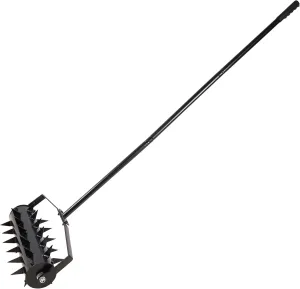 Lawn Aerators, Gardens, Yards, Loose Soil in Farmland,Gardening Lawn Aerator Tool, Upgraded Heavy Duty Aerator Lawn Soil Penetrator Spikes, for Garden Grass Patio Yard