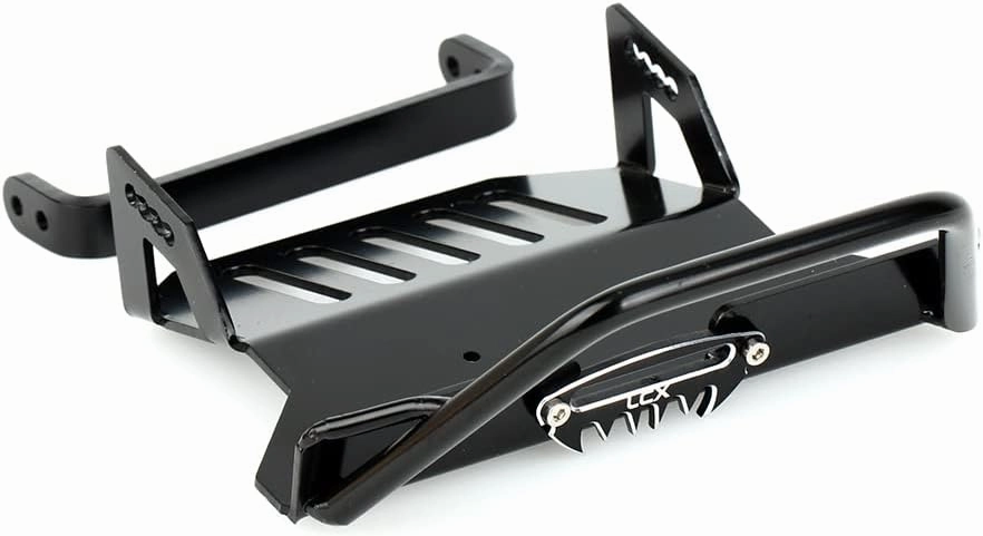 LCX Racing 1/10th RC Crawler Car Metal Front Bumper for TRX4 TRX-4 TRX6 TRX-6 6×6 G63, Upgrades Parts Accessories