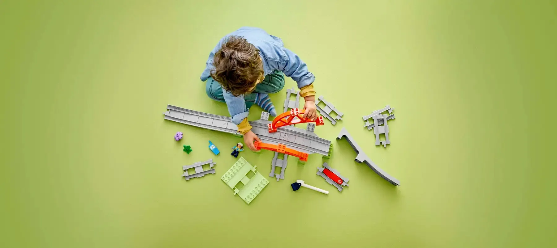 Lego Train Bridge and Tracks Expansion Set (10426)