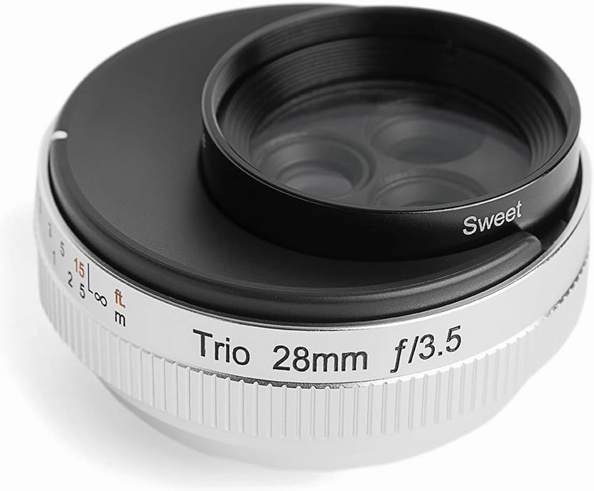 Lensbaby - Trio 28 - for Sony E - Designed Exclusively for mirrorless Cameras - Lightweight and Compact - Ultimate Tool for creatives Photographers