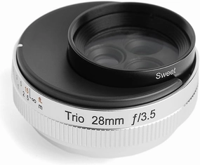 Lensbaby - Trio 28 - for Sony E - Designed Exclusively for mirrorless Cameras - Lightweight and Compact - Ultimate Tool for creatives Photographers