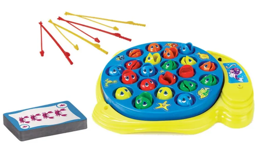 Let's Go Fishin' ft W/ Bonus Go Fish Card Game