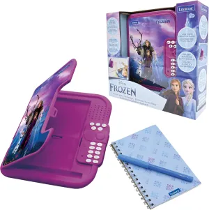 Lexibook, Frozen: Electronic Diary with Pen and Notebook Included, Interactive, Password Protected, Fun Functions, Sound Effects, Purple/Blue, SD50FZ