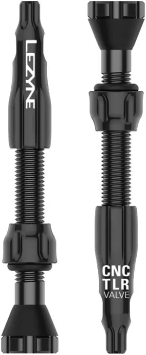 Lezyne TLR Bicycle Tubeless Valve Stem, Road, Gravel, Mountain Bike, Presta, Valve Core Remover