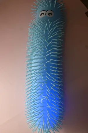Light up Colorful Spiky Stress Relief Ball (6/Box)