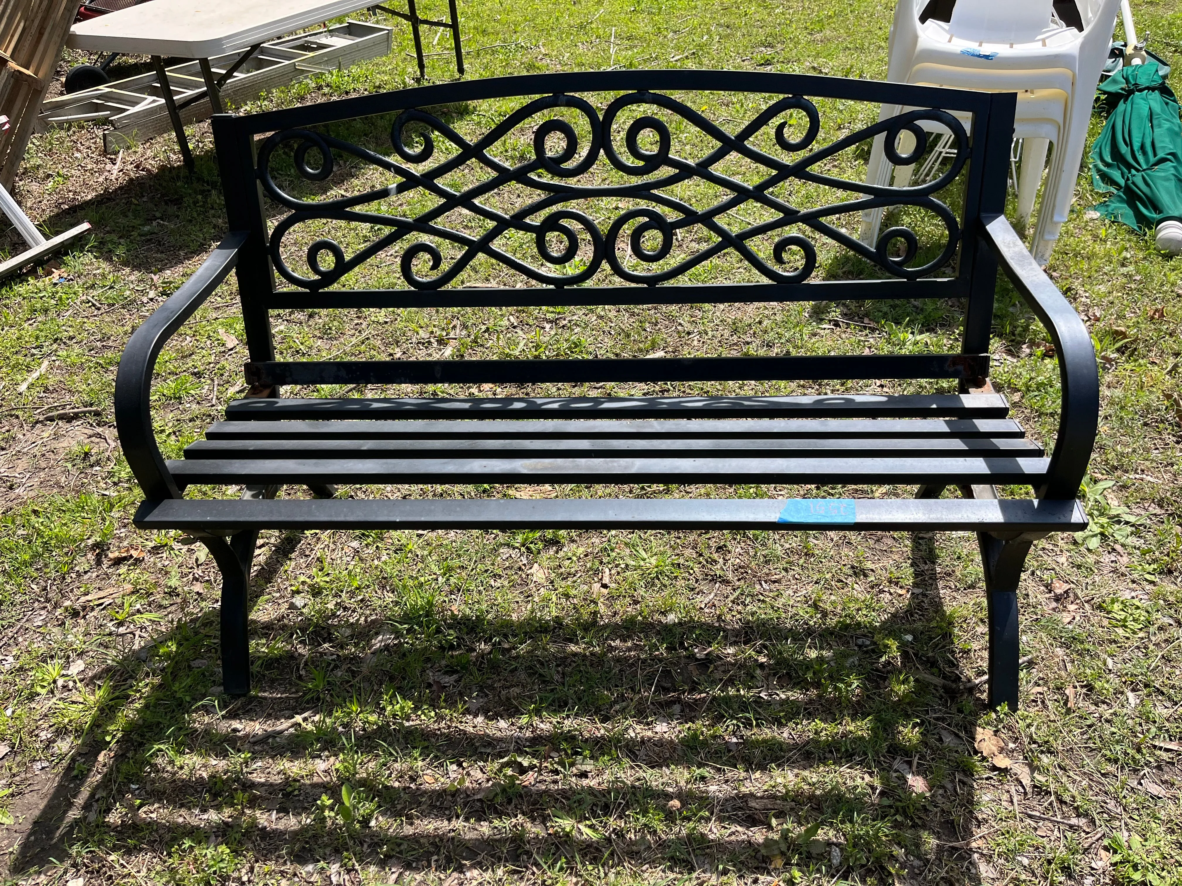 Lightweight Patio Bench ***Read Description***