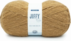 Lion Brand Yarn Jiffy Bonus Bundle, Acrylic Yarn for Crochet, Cedar, 1 Pack