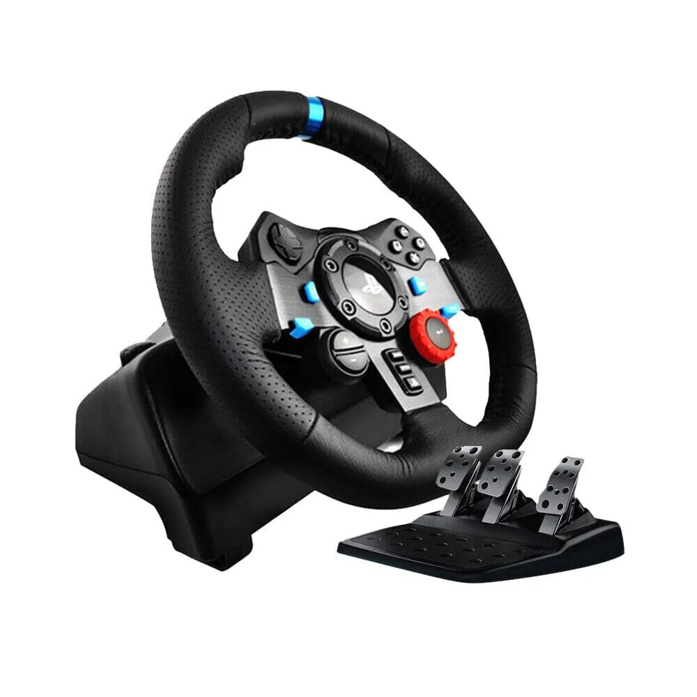 Logitech G29 Driving Force Racing Wheel and Floor Pedals (Refurbished)