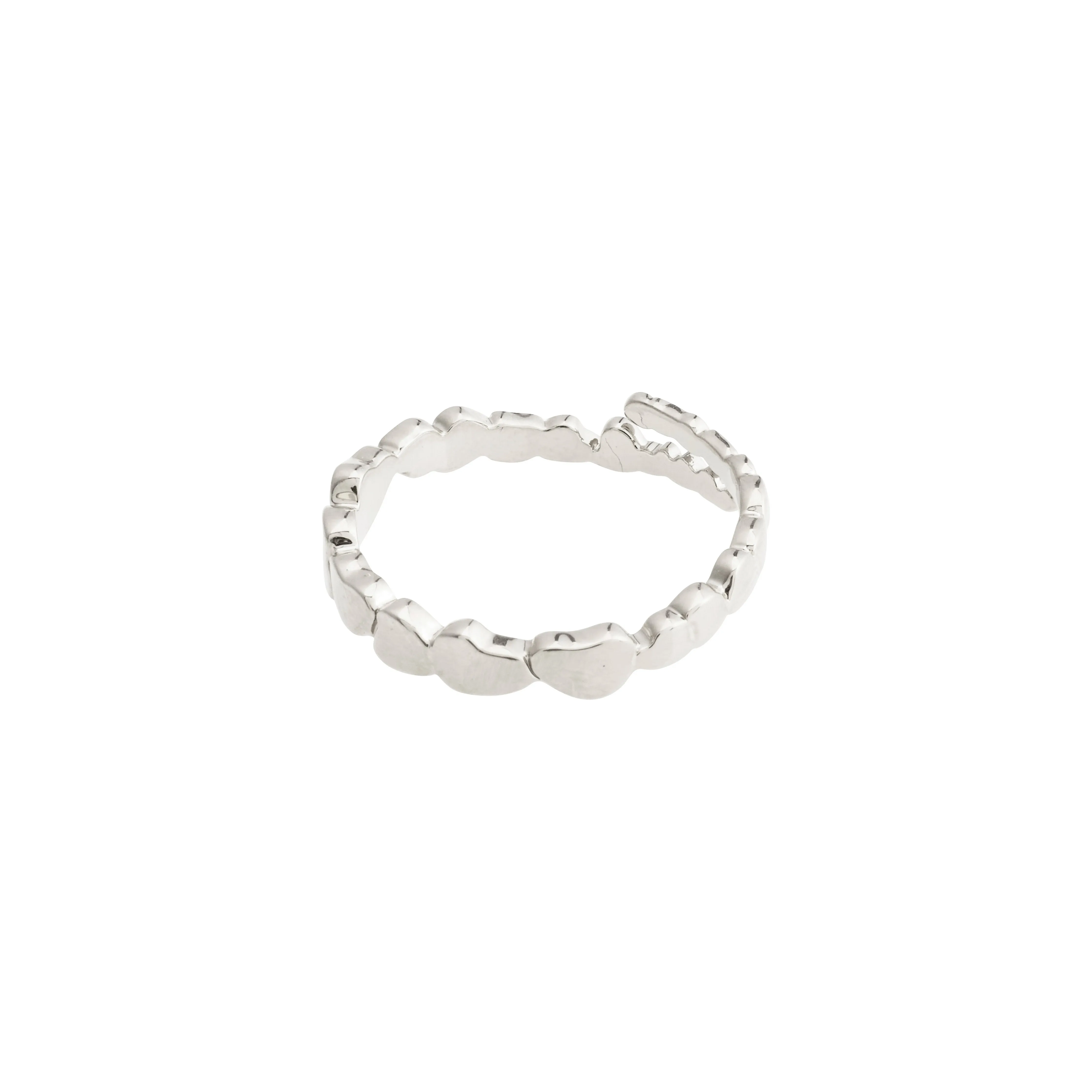 LULU stack ring silver-plated