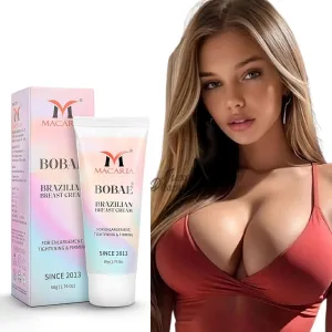 MACARIA Bobae Brazilian Breast Bust Boobs Larger Tightening Shape & Size up Toning Cream Quick Growth Lifting & Firming Breast Enhancement Gel