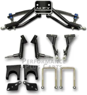 MadJax 6 Inch A-Arm Golf Cart Lift Kit for Club Car DS Golf Carts | Compatible with 2004.5-2014 Models (with Plastic Dust Covers)