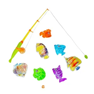 Magnetic Fishing Game Set (1 rod and 7 fish) $18.50 Per Set