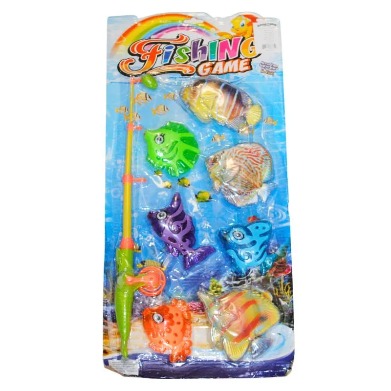 Magnetic Fishing Game Set (1 rod and 7 fish) $18.50 Per Set
