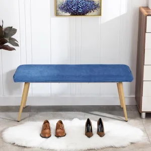 MAICOSY 45.3" Entryway Wood Bench Bed End Stool Ottoman Bedroom Vanity Benche