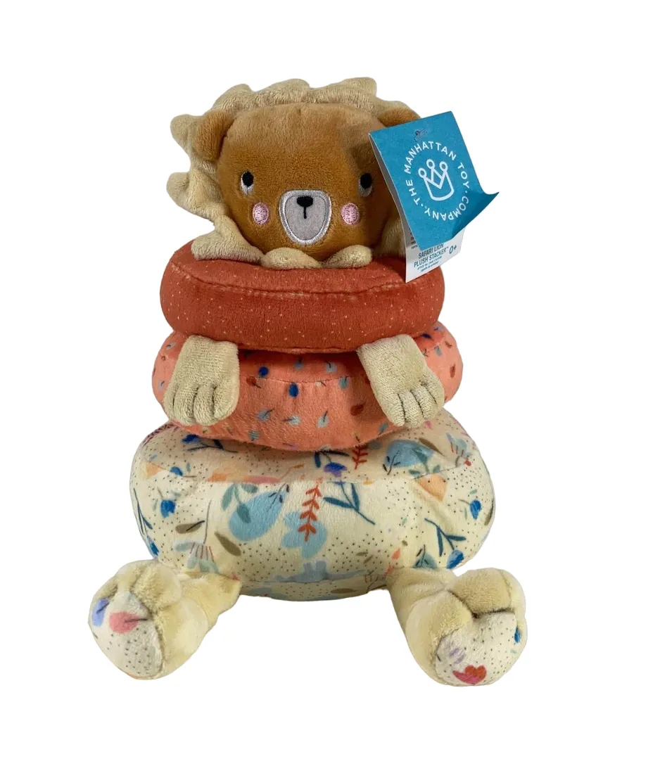 Manhattan Toy Soft Stacker, Safari Lion