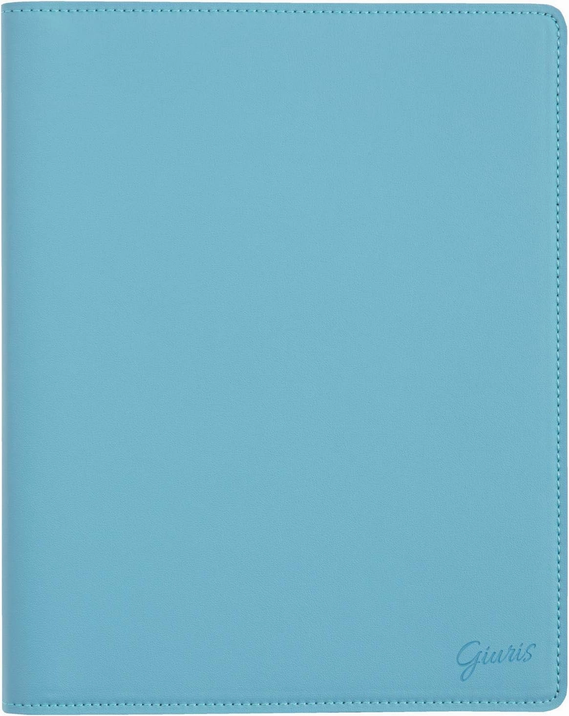 Maruman Loose Leaf Binder "Giuris" A5 20 Rings Blue F290-02
