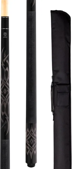 McDermott Lucky L48 Pool Billiard Cue with 1x1 Soft Case