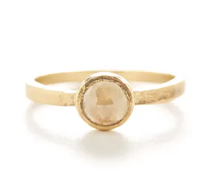 Medium Opaque Diamond Ring