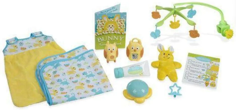 Melissa & Doug Mine to Love Bedtime Play Set for Dolls with Night-Light, Baby Monitors, Mobile, More (11 pcs)