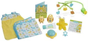 Melissa & Doug Mine to Love Bedtime Play Set for Dolls with Night-Light, Baby Monitors, Mobile, More (11 pcs)
