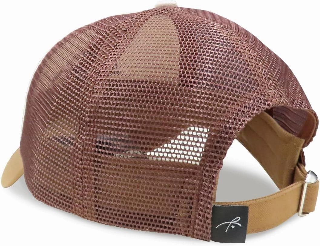 Men’s Baseball Cap in Cool Dad Hat Design with Mesh to Stay Cool at The Beach in Summer