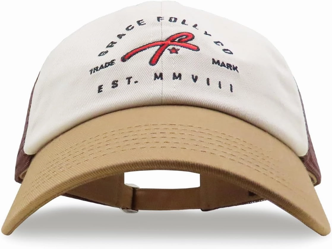 Men’s Baseball Cap in Cool Dad Hat Design with Mesh to Stay Cool at The Beach in Summer