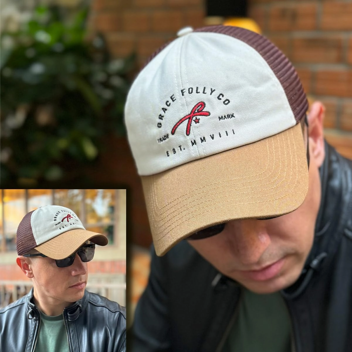 Men’s Baseball Cap in Cool Dad Hat Design with Mesh to Stay Cool at The Beach in Summer