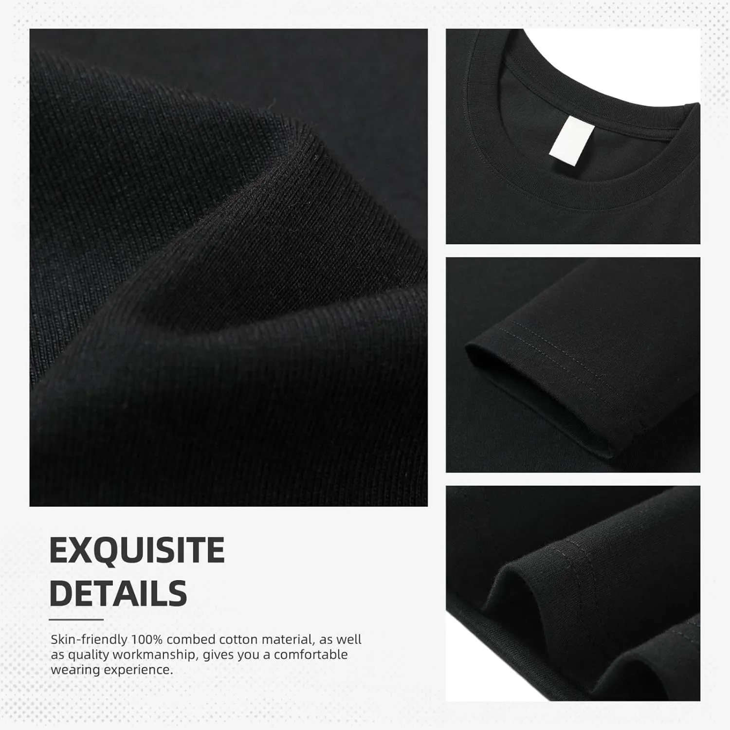 Men's Classic Fit Short Sleeve T-Shirt – Soft Cotton, Breathable & Versatile