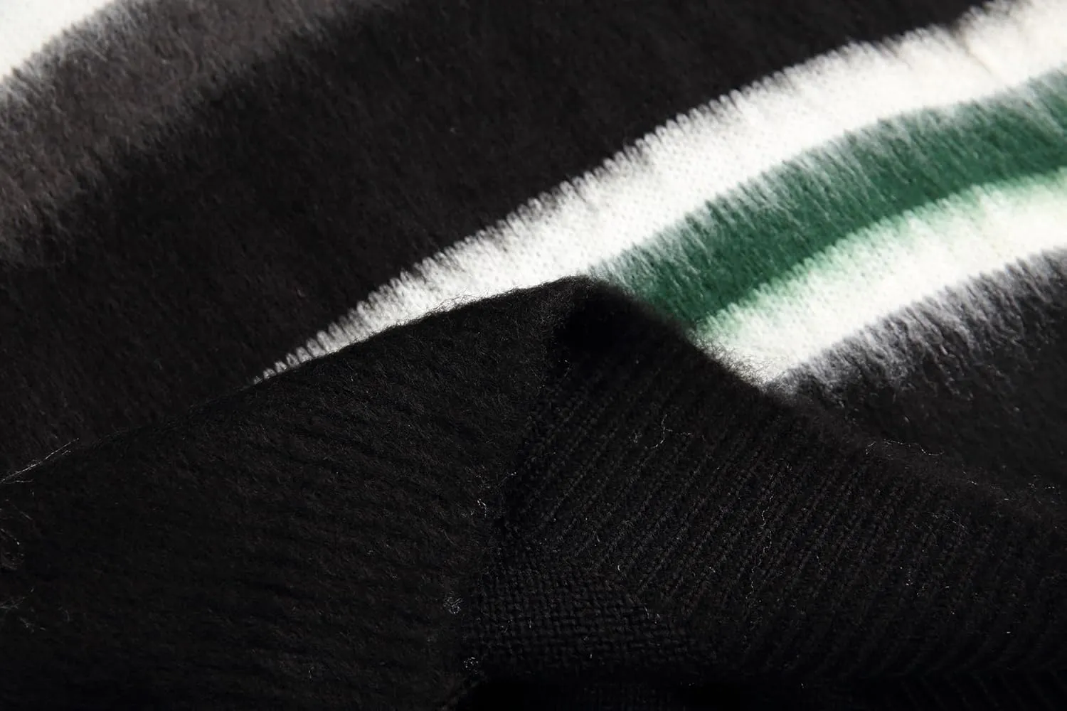 Men's Regular Fit Striped Sweaters Long Sleeves Soft Graphic Pullovers