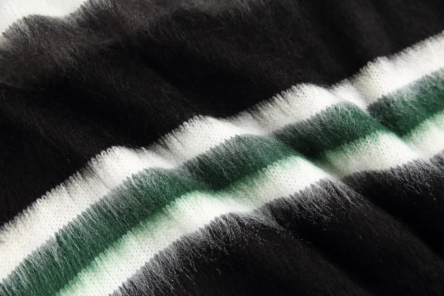Men's Regular Fit Striped Sweaters Long Sleeves Soft Graphic Pullovers