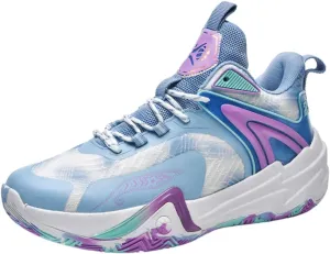 Men's Stylish Basketball Shoes, Breathable and Shock - Absorbing, Suitable for Basketball, Tennis, Running and Fitness