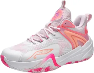 Men's Stylish Basketball Shoes, Breathable and Shock - Absorbing, Suitable for Basketball, Tennis, Running and Fitness