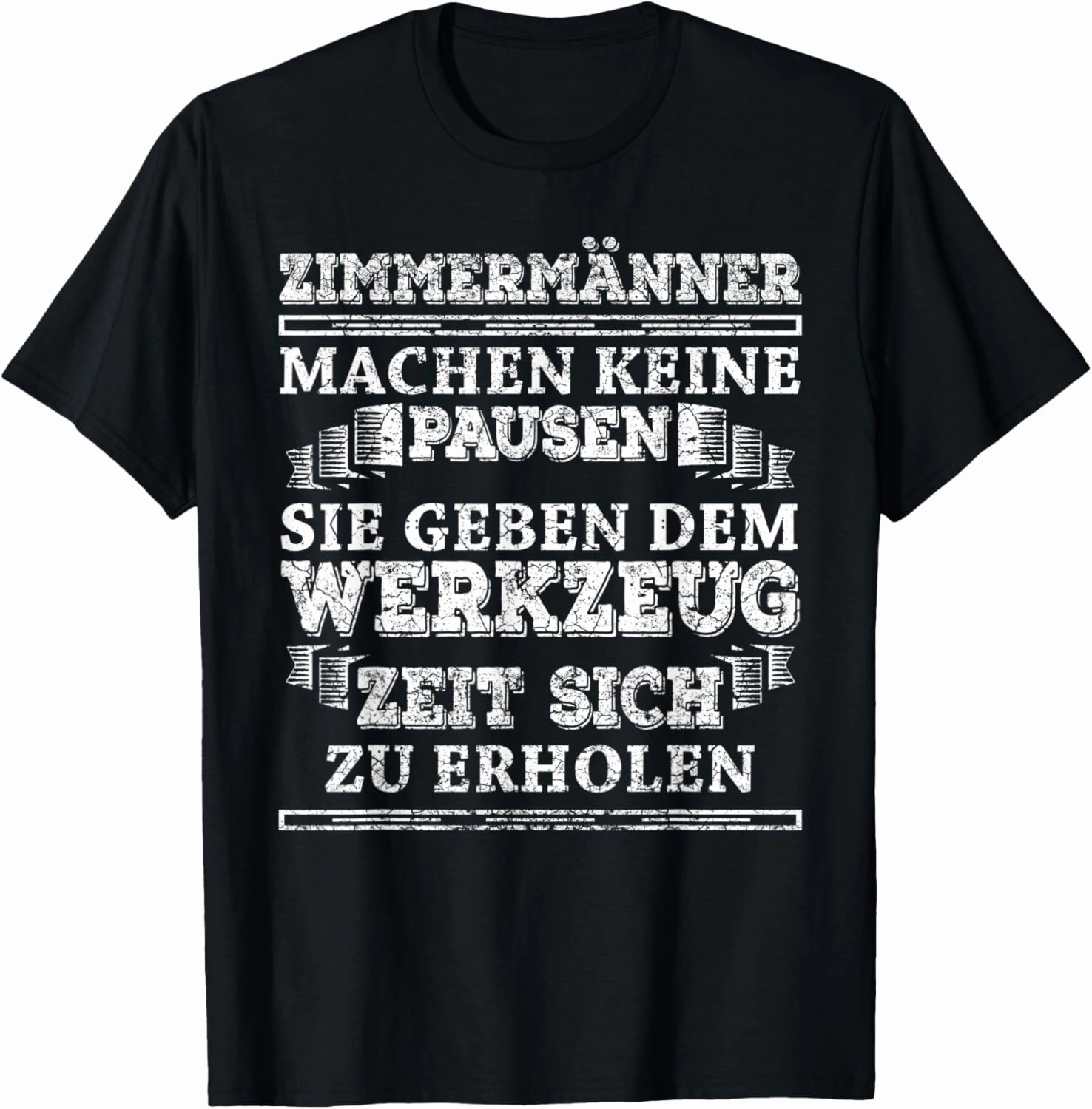 Mens Zimmermann Zimmererer Funny Saying Gift T-Shirt