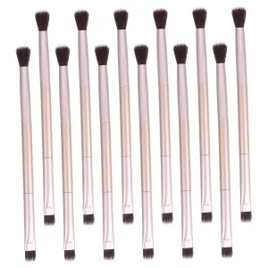 MERRYHAPY 20pcs Double-ended Eyeshadow Brushes for Makeup Versatile Beauty Tools Lightweight Design for Effortless Application Soft Bristles for Precision and Comfort