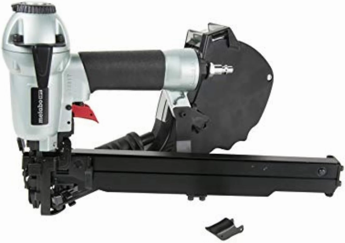 Metabo HPT Cap Stapler, Pneumatic, 18 Gauge, 1" Cap Diameter, 7/8" to 1-1/2" Staple Length, 5-Year Warranty (N3808AP)