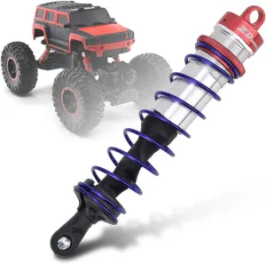 Metal Oil Pressure Adjustable 1/8 RC Car Front Rear Shock Damper (Red)