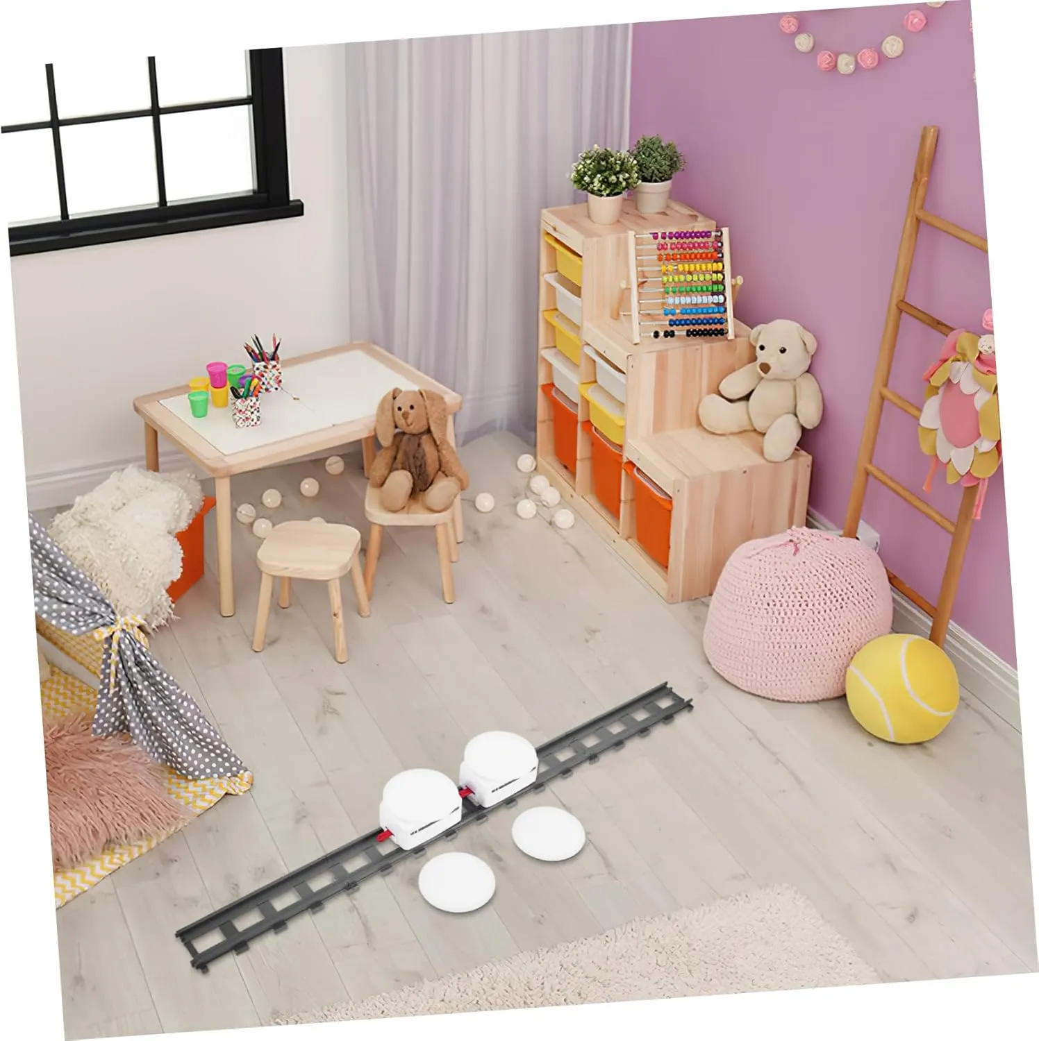 Milisten 5sets Electric Sushi Rotary Machine Toy Set Interactive Track Train Plaything for Boys and Girls Encourages Imagination and Social Skills for Family Parties and Creative Play