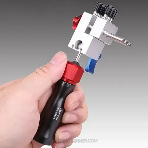 Mini Handheld Bench Screw for Painting