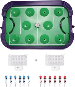 Mini Table Soccer Set Plastic Desktop Football Field Model Family Interactive Toys, Mini Table Soccer Set
