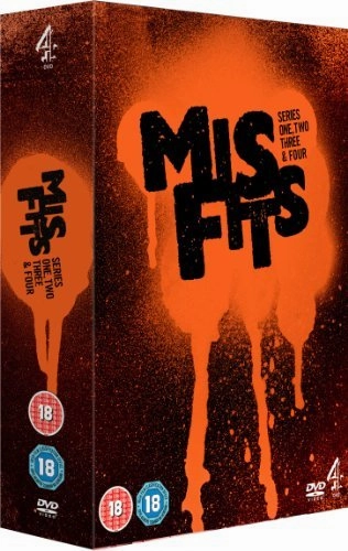 Misfits (Series 1 - 4) - 9-DVD Box Set ( Mis fits: Series One, Two, Three & Four ) [ NON-USA FORMAT, PAL, Reg.2 Import - United Kingdom ]