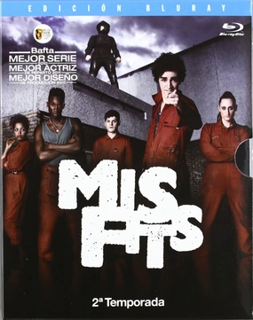 Misfits (Series 2) [ Blu-Ray, Reg.A/B/C Import - Spain ]