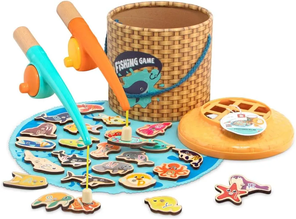 Montessori Toddler Fishing Game - Fine Motor Skills Boost