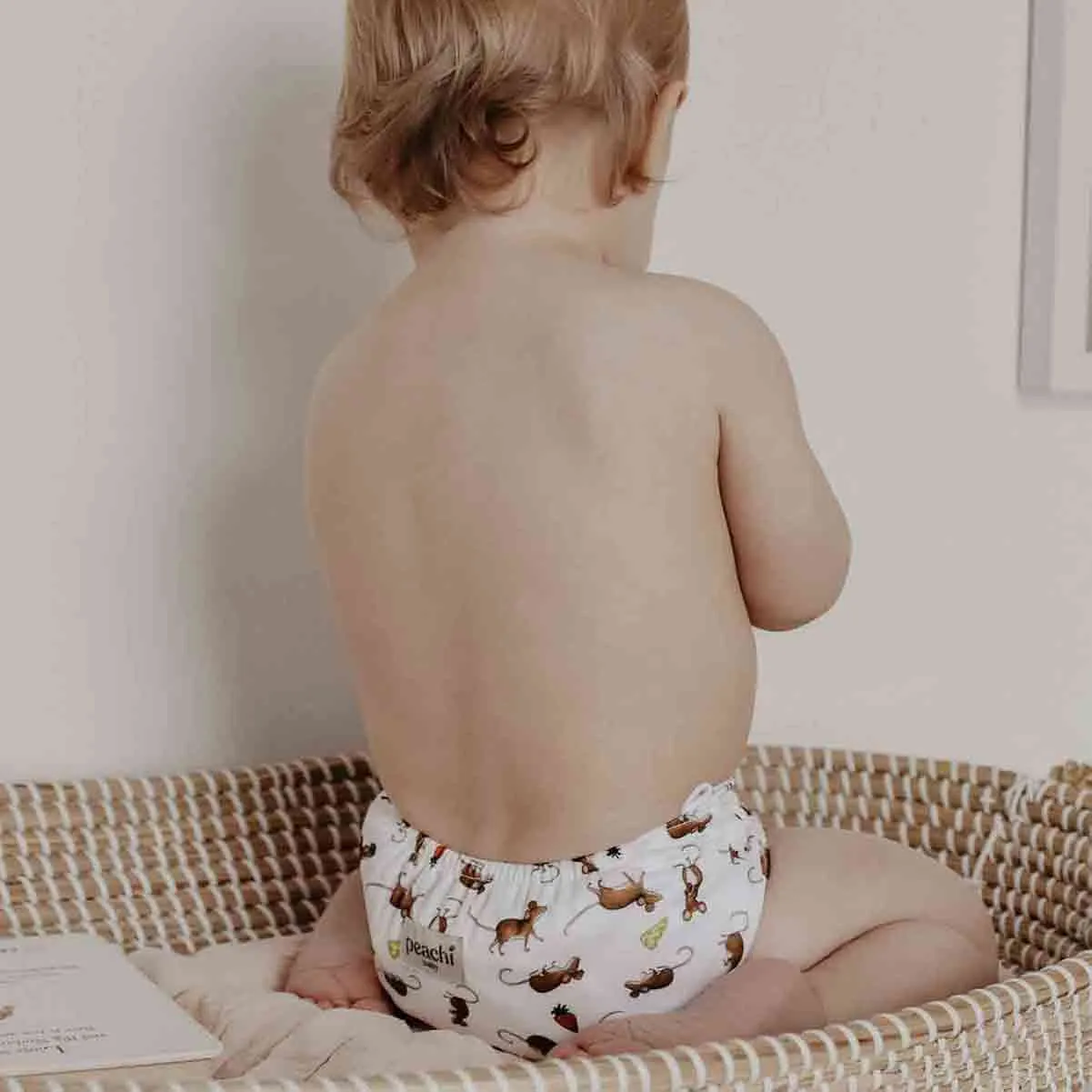 Mouse Reusable Nappy Set