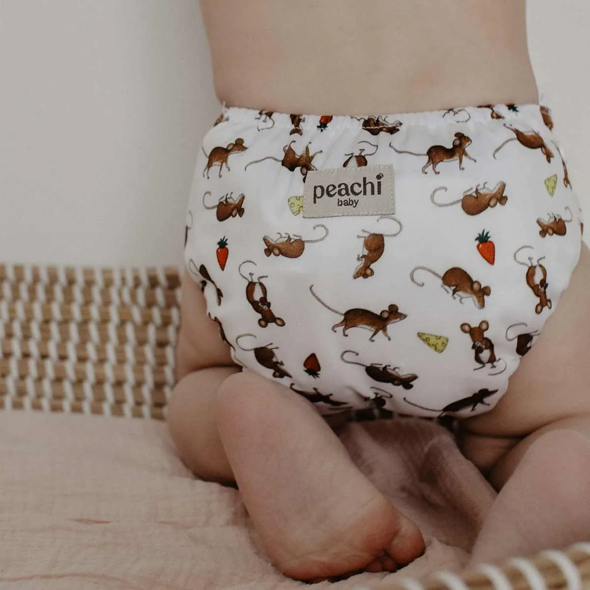 Mouse Reusable Nappy Set