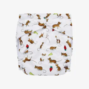 Mouse Reusable Nappy Set