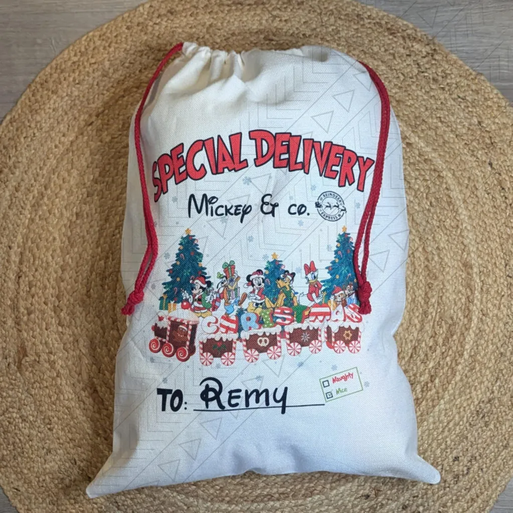 Mouse Train Bag