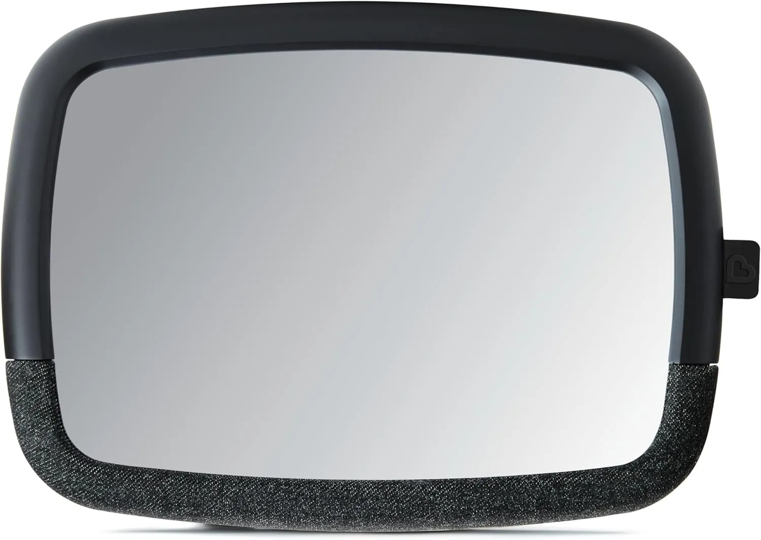 Munchkin Baby Car Mirror for Rear Facing Car Seats, Pivot 360 Baby in-Sight Adjustable Auto Mirror, Black