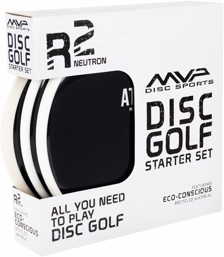 MVP Disc Sports 3-Disc R2 Disc Golf Starter Set (Models May Vary)