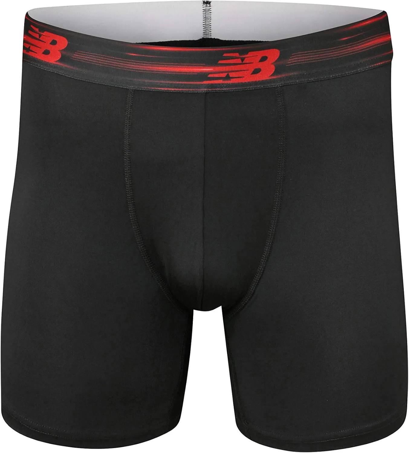 New Balance Men's Ultra Soft Performance 6" Boxer Briefs with No Fly (3 Pack)
